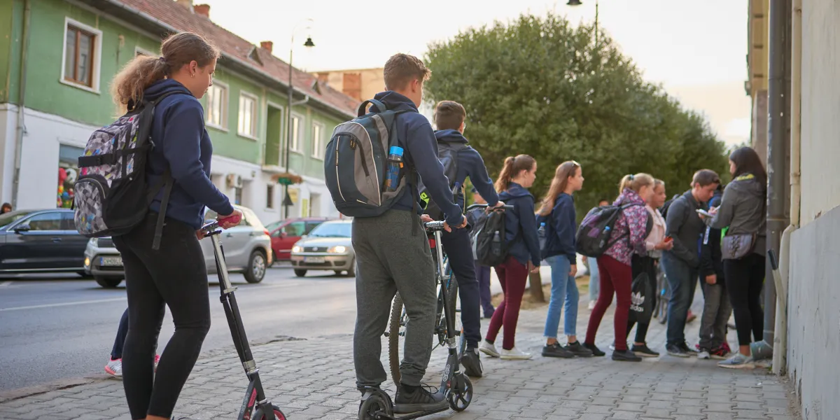 Több ezer diák érkezett autó nélkül iskolába az Európai Mobilitási Hét keretében